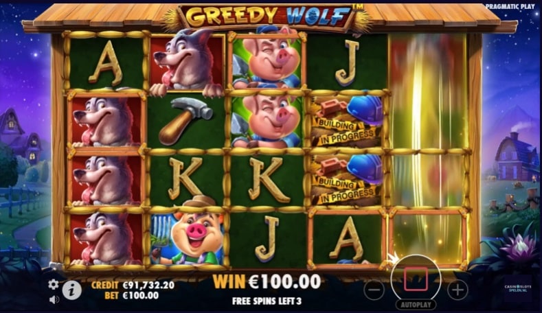 greedy wolf slot