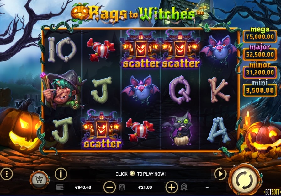 Rags to Witches demo