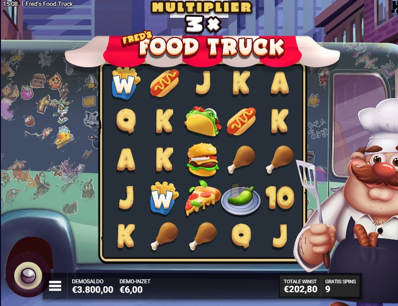 freds food truck demo