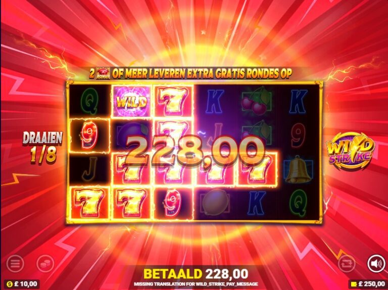 gold strike free spins