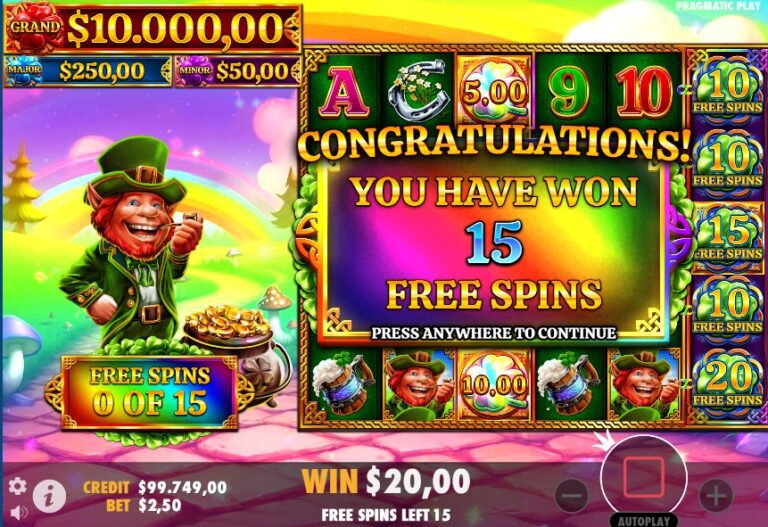 7 Clovers of Fortune free spins