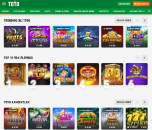 TOTO Casino home