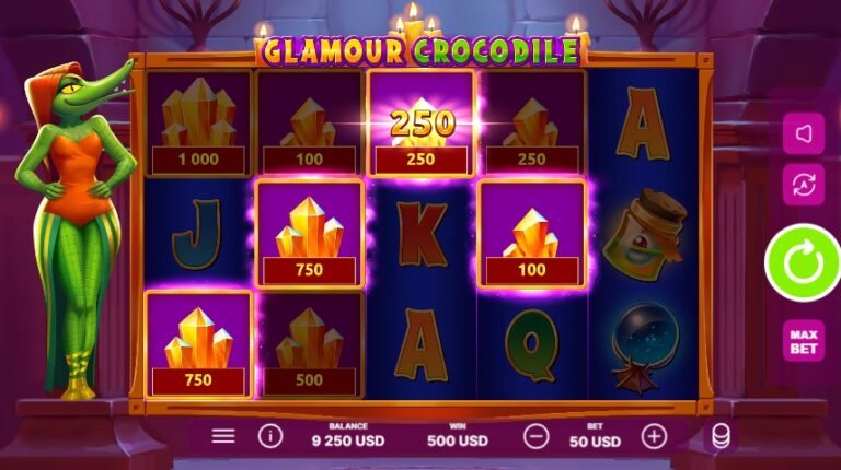 glamour crocodile win