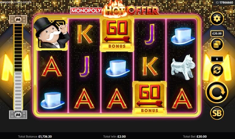 monopoly hot offer bonus