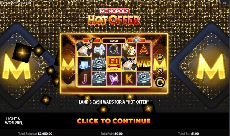 monopoly hot offer demo
