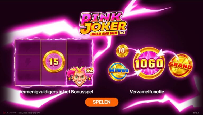 pink joker demo