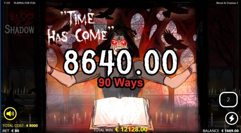blood and shadow 2 big win
