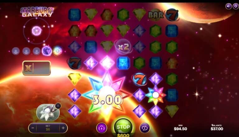 starburst galaxy free spins