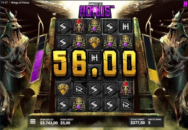 wings of horus free spins