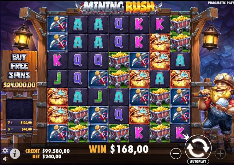 mining rush demo