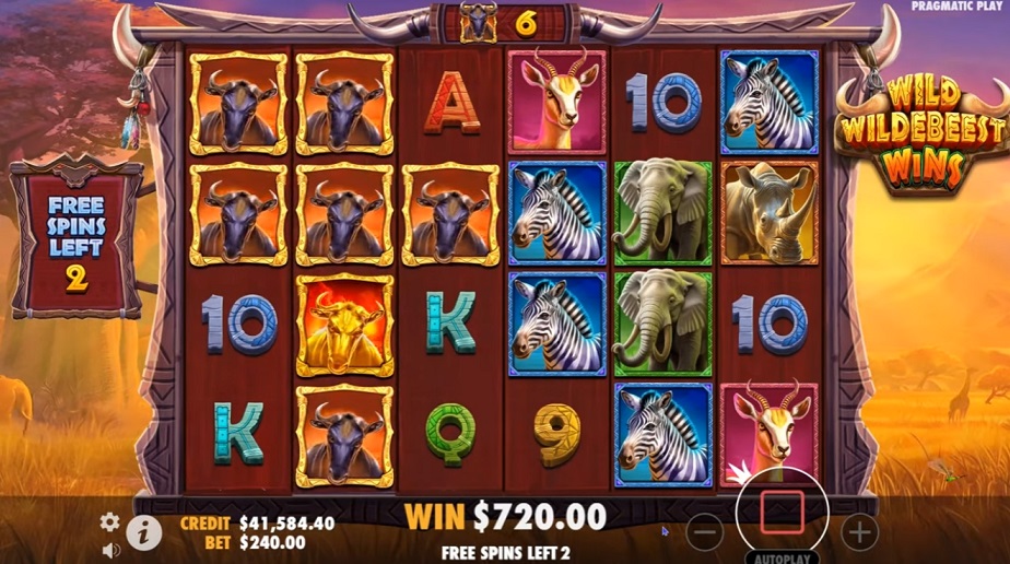 wild wildebeest wins demo