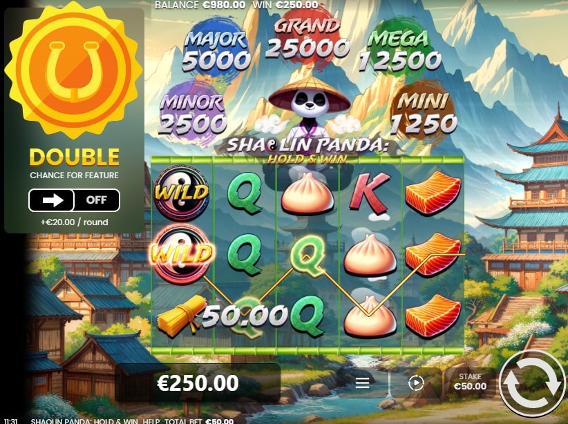 Shaolin Panda Hold and win demo