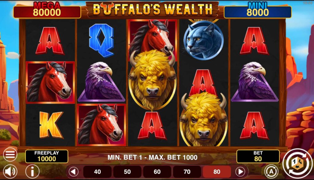 buffalos Wealth Hold win demo