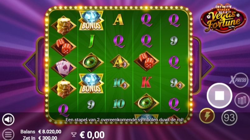 vegas fortune demo