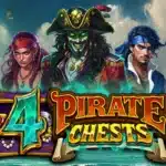 4 Pirate Chests