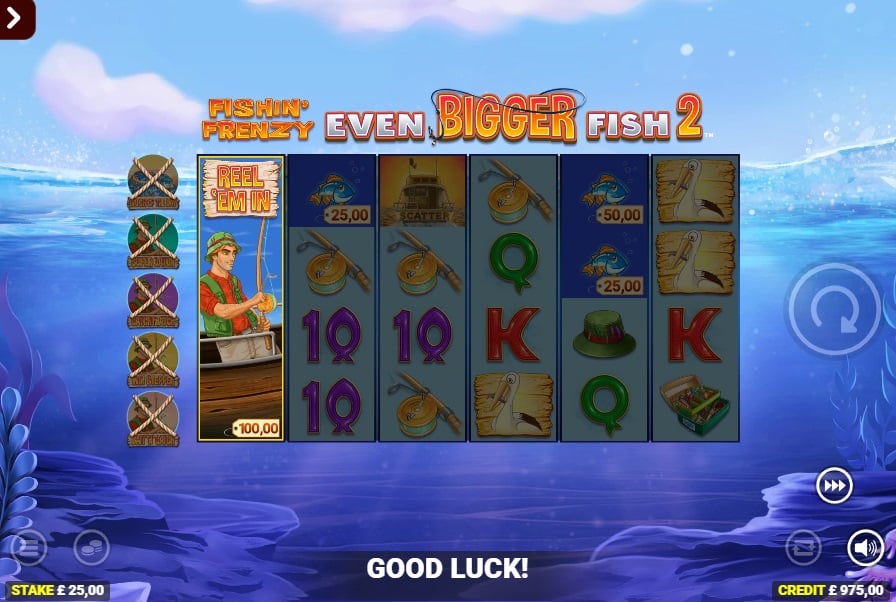 Fishin Frenzy Even Bigger Fish 2 demo