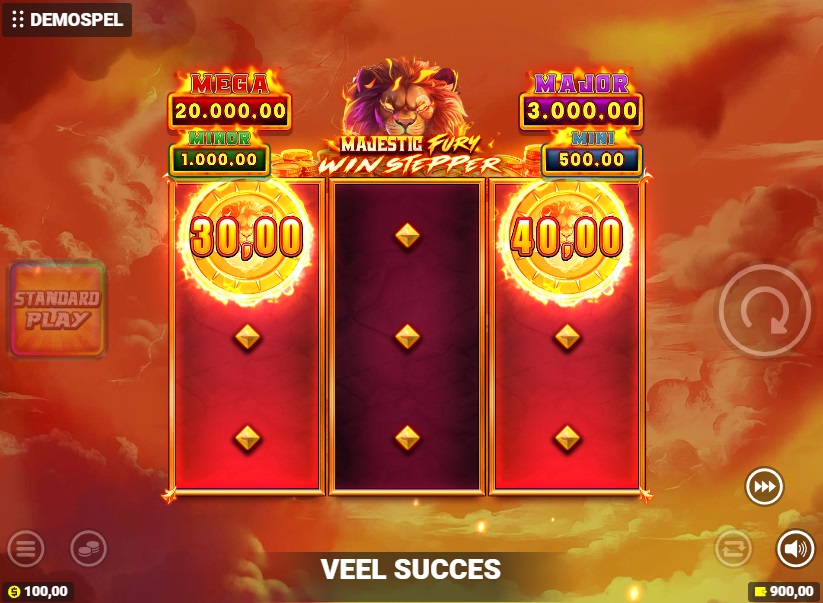Majestic Fury Win Stepper demo