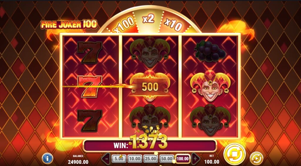 fire joker 100 demo