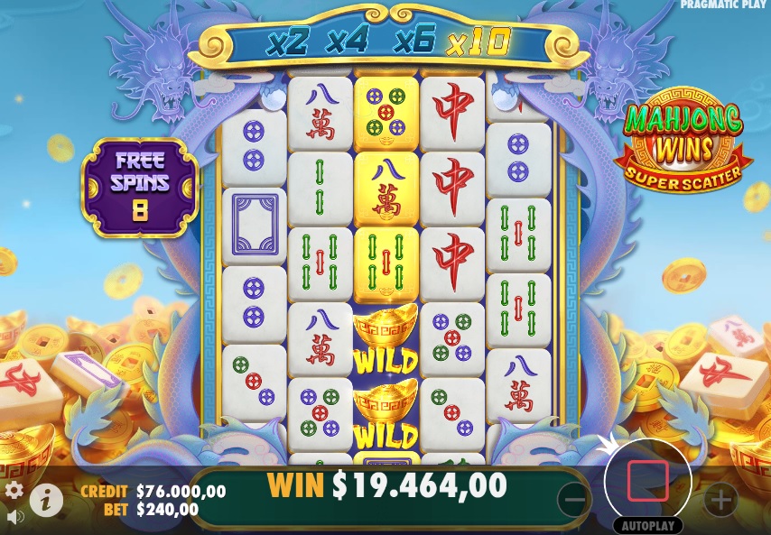Mahjong Wins Super Scatter Demo