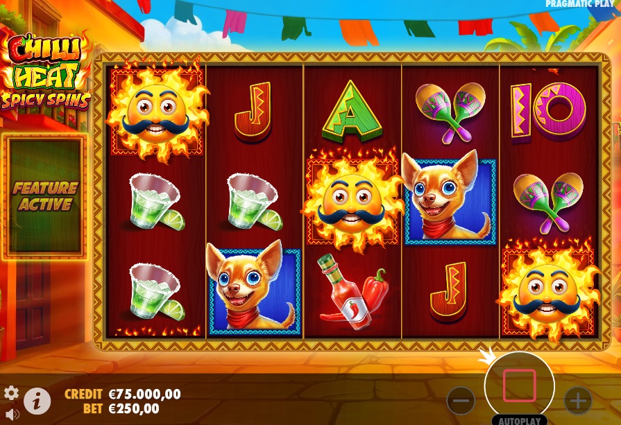 Chilli Heat Spicy Spins demo