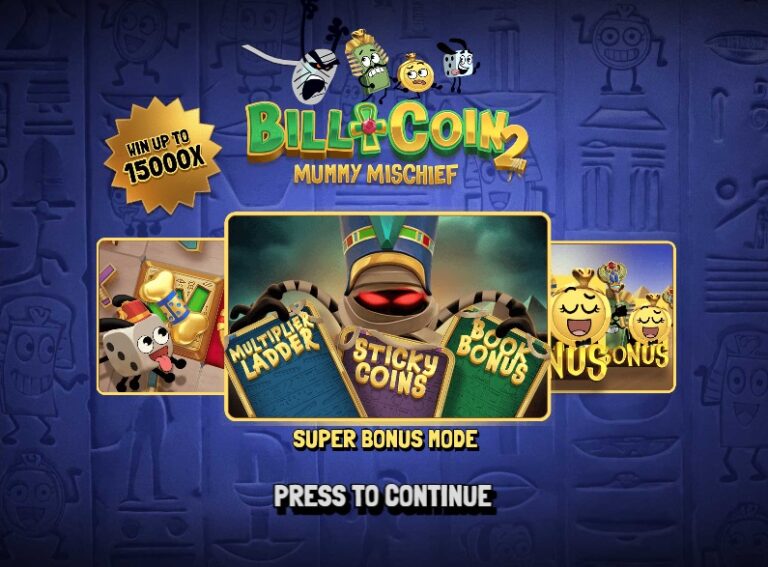 Bill & Coin 2 Mummy MBill & Coin 2 Mummy Mischief Demo 1ischief Demo 1