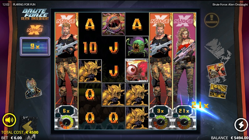 Brute Force Alien Onslaught demo