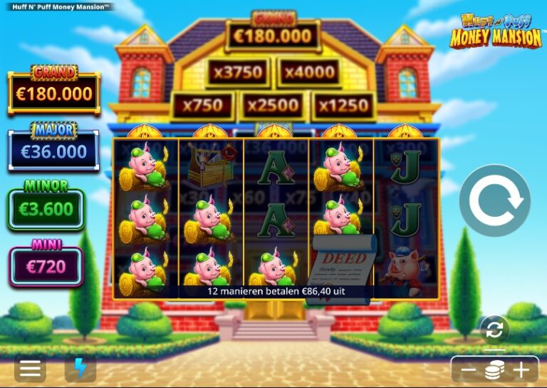 Huff N’ Puff Money Mansion Demo 2