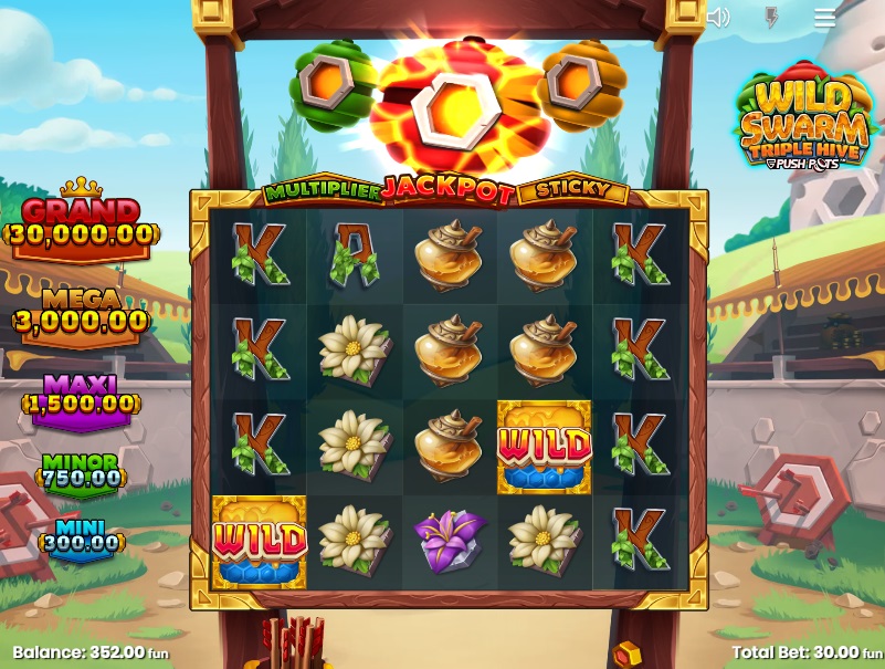 Wild Swarm Triple Hive demo